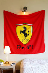 Ferrari Logo Tapestry