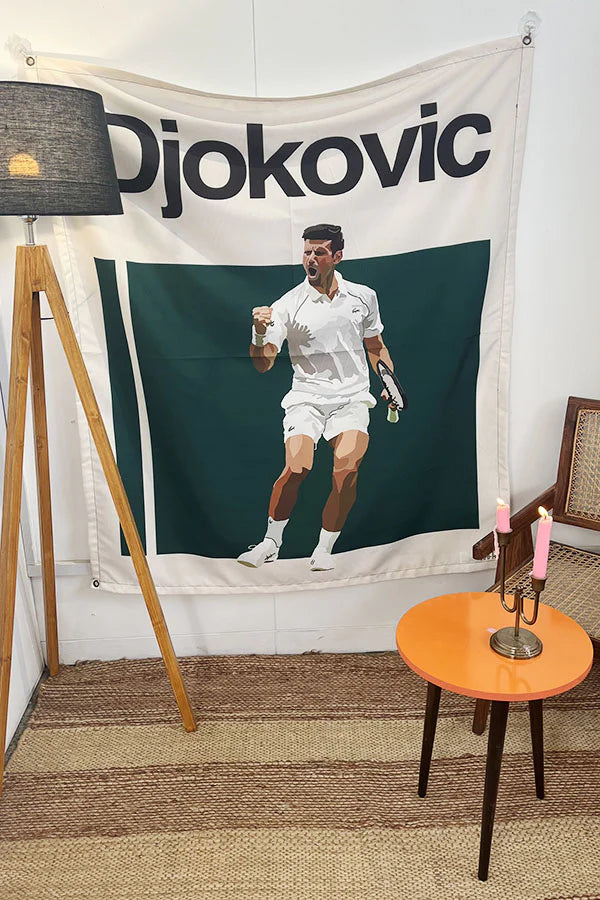 Novak Djokovic Tapestry