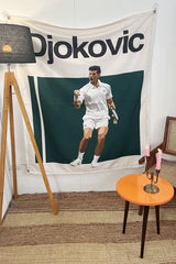 Novak Djokovic Tapestry