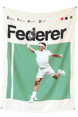 Roger Federer Tapestry